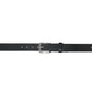 Milwaukee Leather Men's Black Motorcycle Emblem Leather Belt with Interchangeable Buckle - MP7143