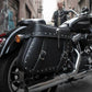Milwaukee Performance MP8320 Black Zip Off PVC Studded Throw Over Saddlebags