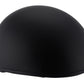 Milwaukee Performance Helmets MPH9710DOT Dot Approved 'Bare Bones' Matte Black Half Motorcycle Helmet for Men and Women