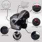 Milwaukee Helmets MPH9808DOT Ionized Silver Advanced Motorcycle Modular Helmet Biker w/ Drop Down Visor