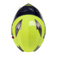 Milwaukee Helmets MPH9809DOT Ionized Neon Yellow Advanced Motorcycle Modular Helmet Biker w/ Drop Down Visor