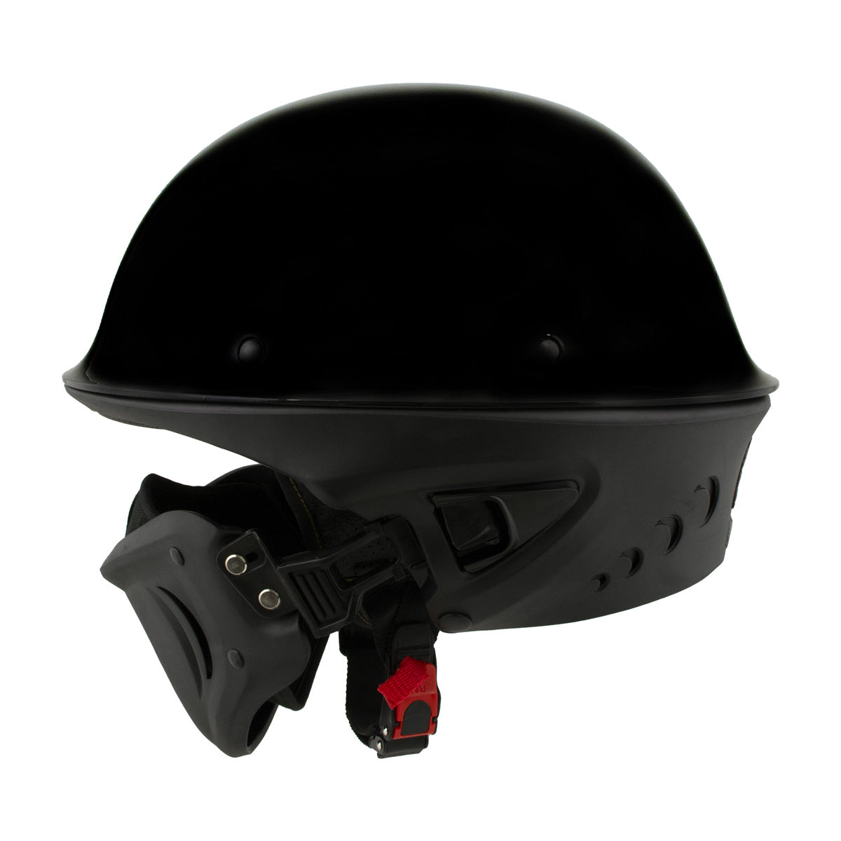 Milwaukee Helmets MPH9831DOT Rascal 3/4 Open Face Gloss Black 2 in 1 – Milwaukee Leather Milwaukee Helmets MPH9831DOT Rascal 3/4 Open Face Gloss Black 2 in 1 – Milwaukee Leather