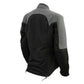 Milwaukee Leather Women's Be Cool Black/Grey Textile Motorcycle Jacket w/ CE Armor - MPL22700