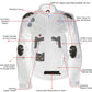 Milwaukee Leather Women's Be Cool Black/Purple Textile Motorcycle Jacket w/ CE Armor - MPL22701