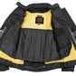 Milwaukee Leather Women's Be Cool Black Textile Motorcycle Jacket w/ CE Armor - MPL22705