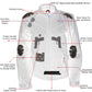Milwaukee Leather Women's Be Cool Black Textile Motorcycle Jacket w/ CE Armor - MPL22705