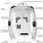 Milwaukee Leather Women's Shade Black Textile Motorcycle Jacket w/ CE Armor - MPL22706