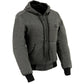 NexGen NXL2713SET Ladies 'Fiery' Heated Grey Hoodie (Rechargeable Battery Pack Included)