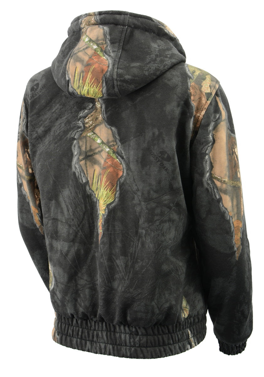 Milwaukee Leather MPL2779 Women's Mossy Oak Eclipse Zipper Front Hoodie