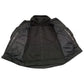 Milwaukee Leather Men's Requiem Mesh and 1300D Nylon Motorcycle Jacket with CE Armor, Removable Hoodie - MPM17018