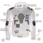 Milwaukee Leather Men's Requiem Mesh and 1300D Nylon Motorcycle Jacket with CE Armor, Removable Hoodie - MPM17018