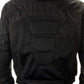 Milwaukee Leather Men's Devious Black Textile Motorcycle Jacket w/ CE Armor - MPM17025