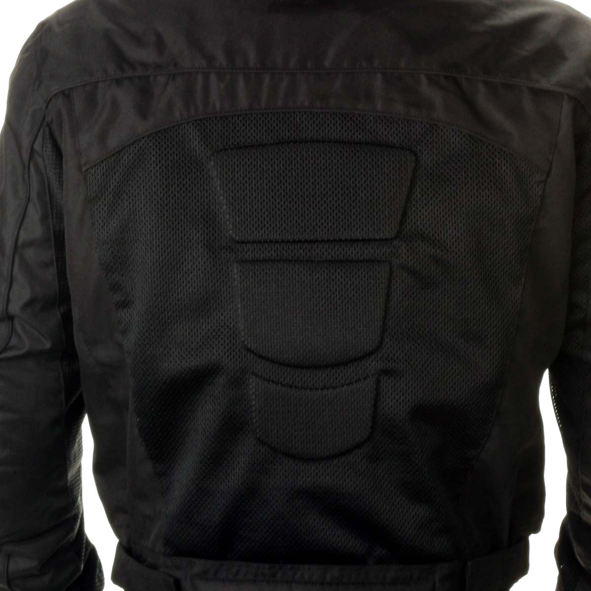 Milwaukee Leather Men's Devious Black Textile Motorcycle Jacket w/ CE Armor - MPM17025