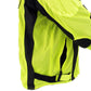Milwaukee Leather Men's Invasion Black/Neon Textile Motorcycle Jacket w/ CE Armor - MPM17028