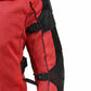 Milwaukee Leather Men's Venture Black/Red Textile Motorcycle Jacket w/ CE Armor - MPM17031