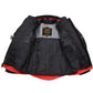 Milwaukee Leather Men's Venture Black/Red Textile Motorcycle Jacket w/ CE Armor - MPM17031