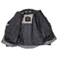 Milwaukee Leather Men's Venture Dark Grey/Black Textile Motorcycle Jacket w/ CE Armor - MPM17032