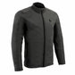 Nexgen Heat MPM1762SET Men’s Grey Soft Shell Heated Jacket - Standup Collar - for Winter Cold Weather Riding Outdoors