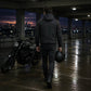 Milwaukee Leather MPM1764 Men's Black Soft Shell CE Armored Motorcycle Racing Style Hoodie Jacket w/ Detachable Hood