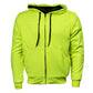 Milwaukee Leather Men's Neon-Green Streetguard Riding Hoodie - Aramid Reinforced with CE Shoulder and Elbow Armor - MPM1772