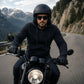Milwaukee Leather Men's Black Streetguard Riding Hoodie - Aramid Reinforced with CE Shoulder and Elbow Armor - MPM1788