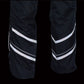 Milwaukee Leather MPM5700 Men's Black Vented Textile Chaps with Snap Out Thermal Liner