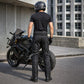 Milwaukee Leather MPM5729 Men's Black Tri-Tex Fabric Motorcycle Rider Pants w/ CE Armor Protection
