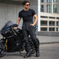 Milwaukee Leather MPM5729 Men's Black Tri-Tex Fabric Motorcycle Rider Pants w/ CE Armor Protection