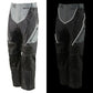Milwaukee Leather MPM5730 Men's Black and Grey Tri-Tex Fabric Motorcycle Rider Pants w/ CE Armor Protection