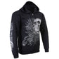 Milwaukee Leather MPMH118004 Men’s ‘Sweet Demise’ Black Hoodie with Zipper Closure - Medium