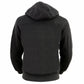 Nexgen Heat Women's Heated Hoodie Jacket - MPL2713SET Black - 3 Level, Motorcycle Riding, Winter Ready, Outdoors Use