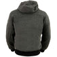 NexGen NXL2713SET Ladies 'Fiery' Heated Grey Hoodie (Rechargeable Battery Pack Included)