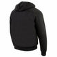 Nexgen Heat Men’s Black Heated Hoodie Jacket – Winter Motorcycle Riding Gear for Cold Outdoors MPM1713SET