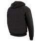 Nexgen Heat MPM1713SET Men's Fiery Black Heated Sweatshirt Jacket Hoodie for Winter w/Battery Pack