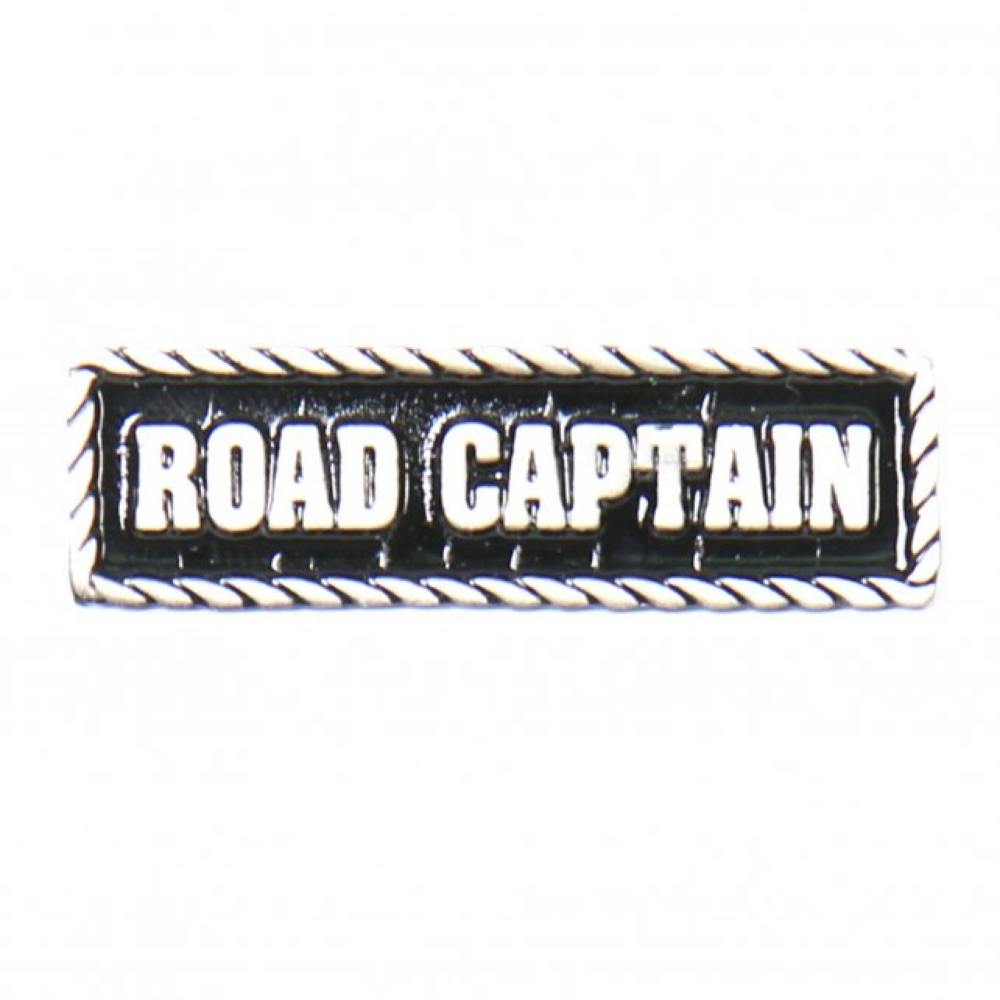 Milwaukee Leather MLP9223 Road Captain Pin For Jackets, Vest, Hats and Clothing