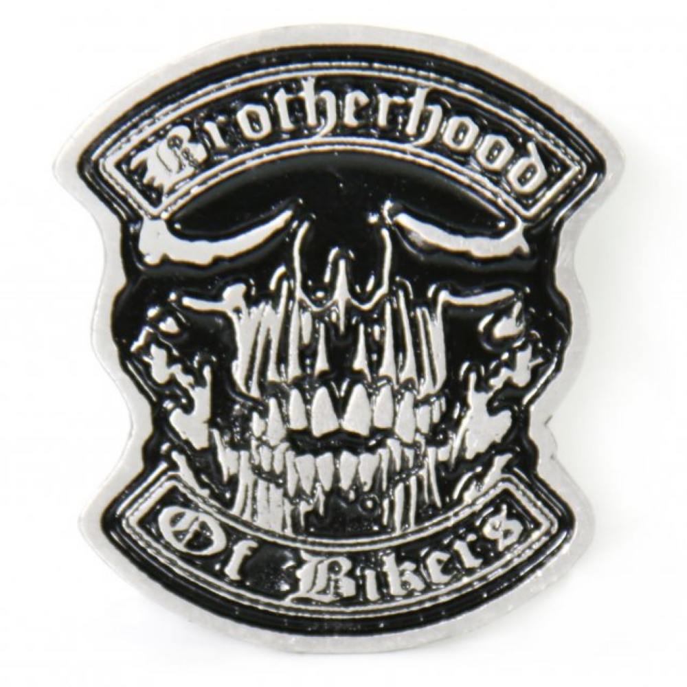 Milwaukee Leather MLP9236 Brotherhood of Bikers Pin For Jackets, Vest, Hats and Clothing