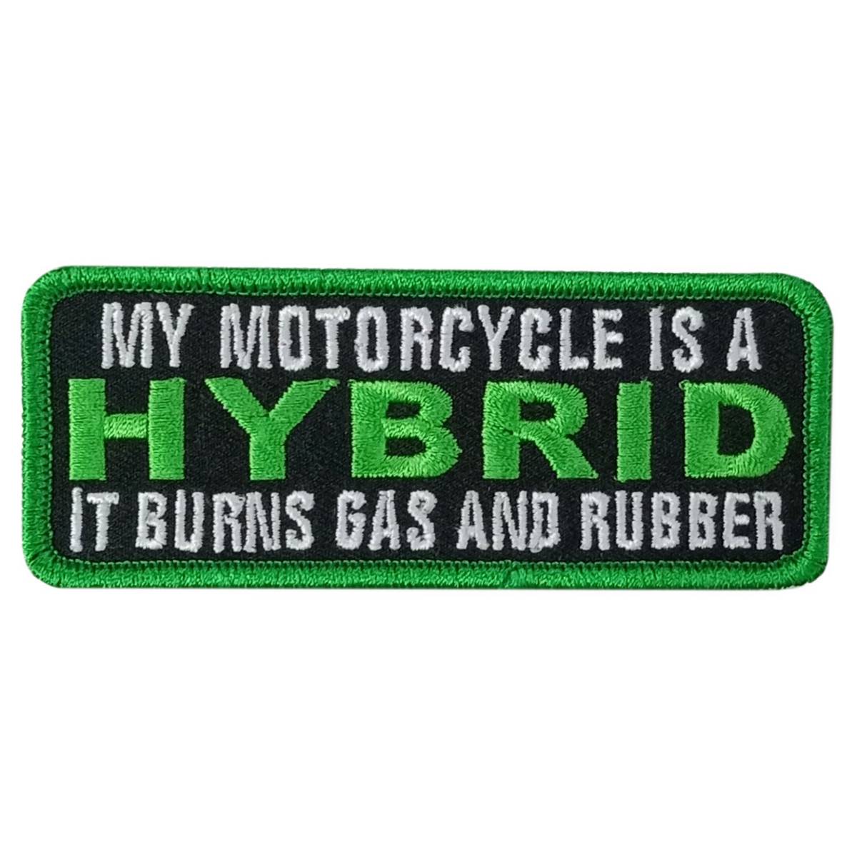 Hot Leathers Hybrid 4" X 1.5" Embroidered Patch PPW1179