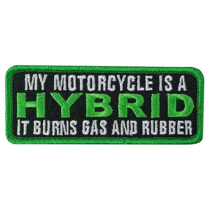 Hot Leathers Hybrid 4" X 1.5" Embroidered Patch PPW1179