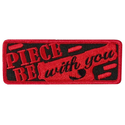 Hot Leathers Piece Be 4" X 1.5" Embroidered Patch PPW1198