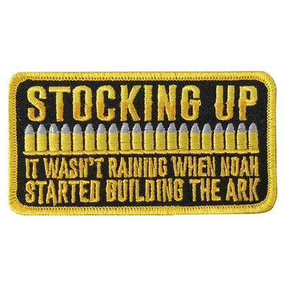 Hot Leathers Stocking Up 4" X 2" Embroidered Patch PPW1207