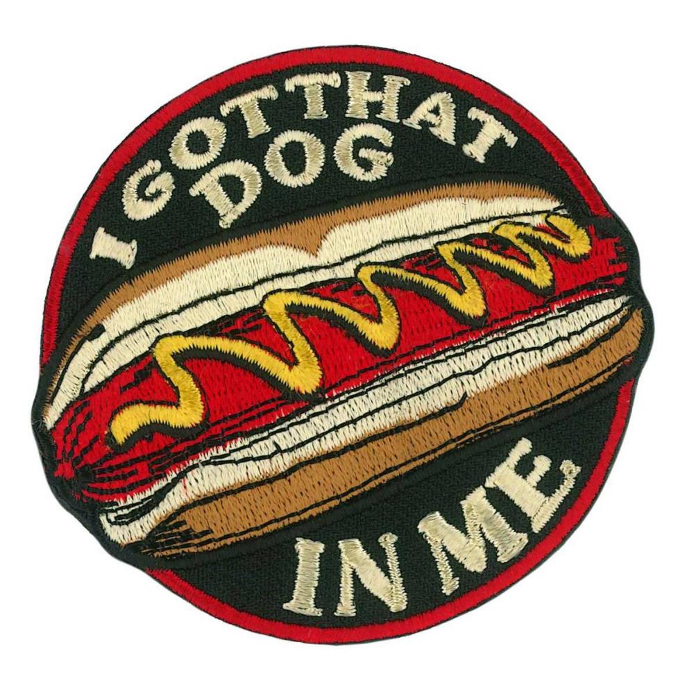 Hot Leathers Dog In Me Patch 2.8 X 2.75 Embroidered Patch PPW1272