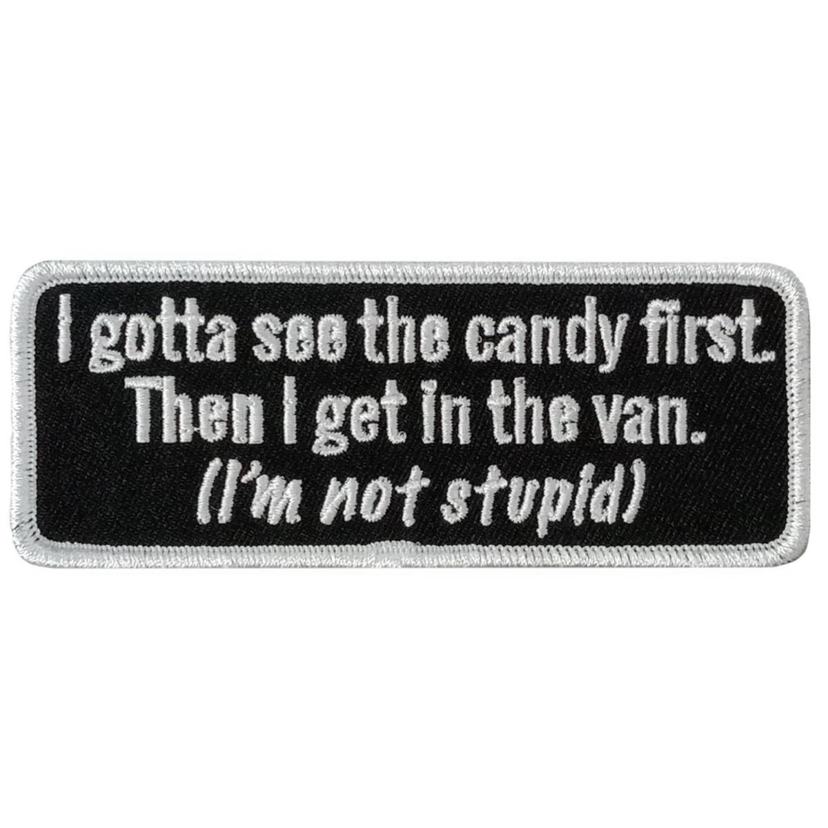 Hot Leathers Get In The Van 4 X 1.5" Embroidered Patch PPW1277