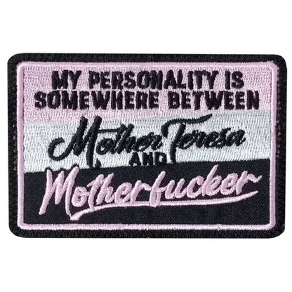 Hot Leathers Personality 3.5 X 2.3 Embroidered Patch PPW1291