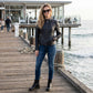 Milwaukee Leather Vintage SFL2814 Women's Black Leather Motorcycle Style Fashion Jacket