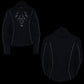 NexGen SH1939 Women's 'Reflective Tribal' Black 3/4 Textile Vented Jacket