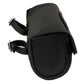 Milwaukee Leather SH62101 Black Double Strap PVC Motorcycle Tool Bag
