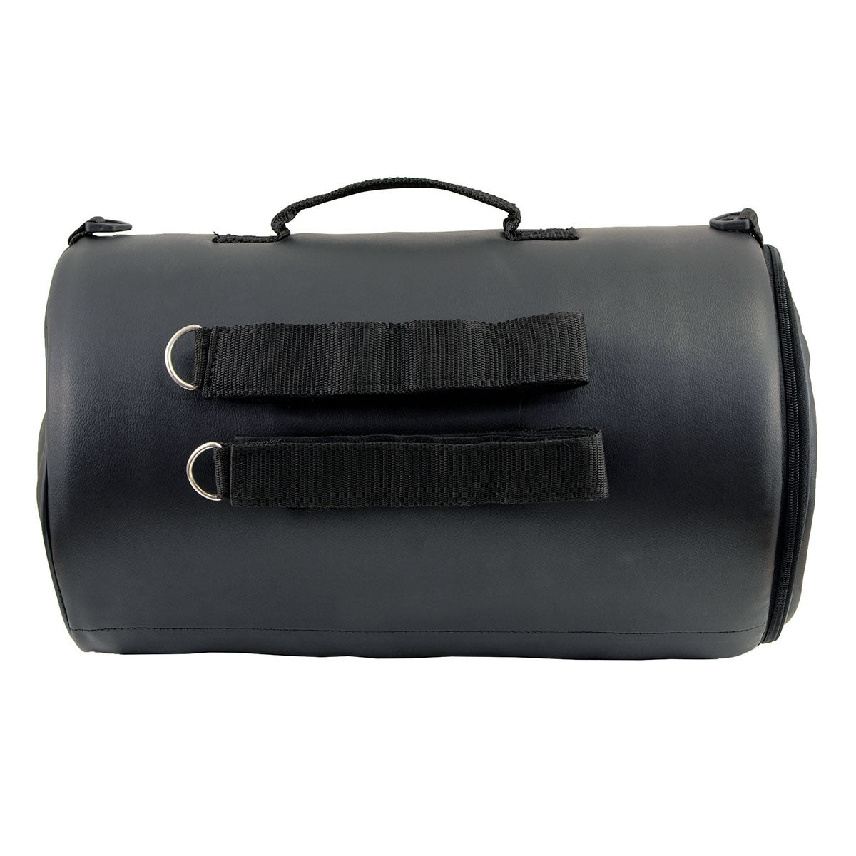 Milwaukee Leather SH631 Medium Black PVC Sissy Bar Duffle Motorcycle