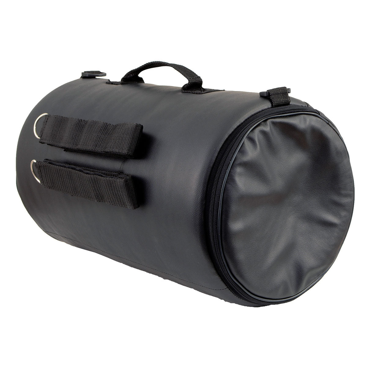 Bsマット、ケース Milwaukee Leather SH631 Medium Black PVC Sissy Bar Duffle Motorcycle