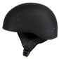 Hot Leathers HLT68 Flat Black The O.G. Flat Black Motorcycle DOT Skull Cap Half Helmet Biker
