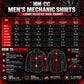 MMCC Men's Block Shift Long Sleeve Mechanic Shop Shirt - Microfiber Panel - MMC16154